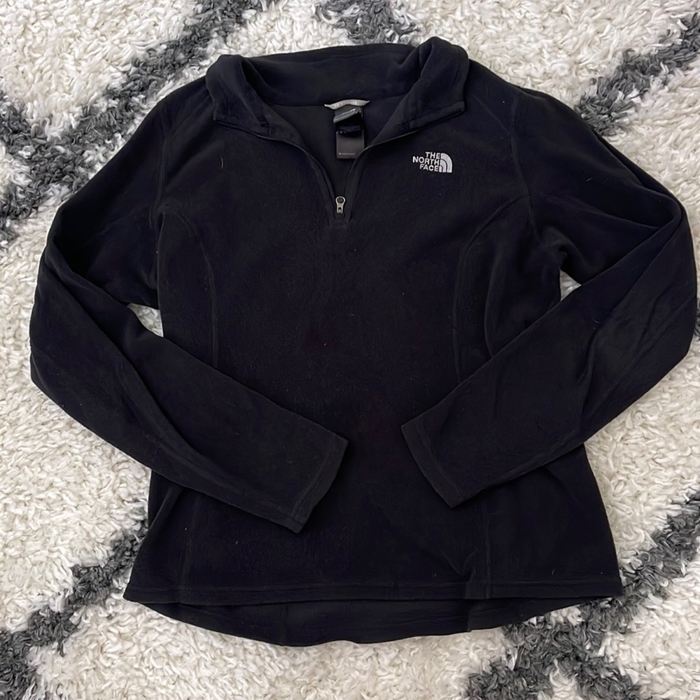 The North Face fleece quarterzip
